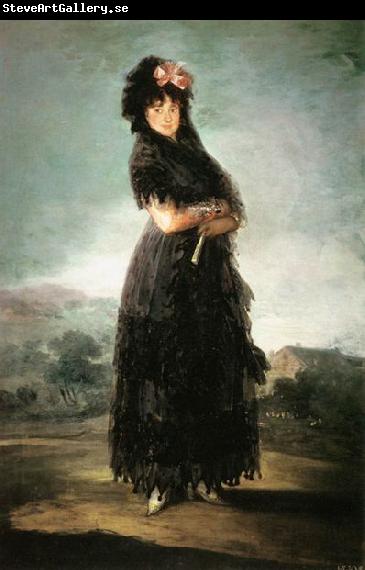 Francisco de Goya Portrait of Mariana Waldstein, 9th Marchioness of de Santa Cruz